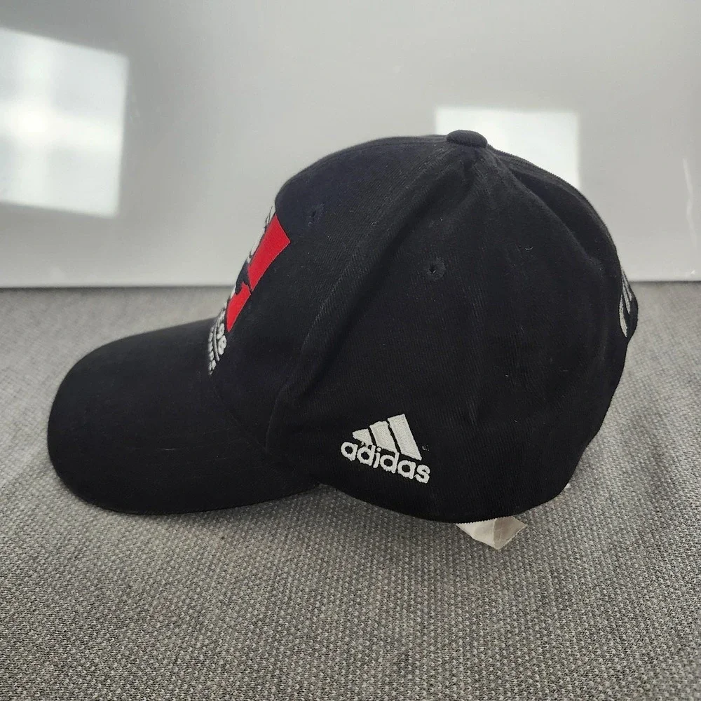 Vintage Italy Hat Cap Snap Back  One Size Black World Cup Adidas France 98